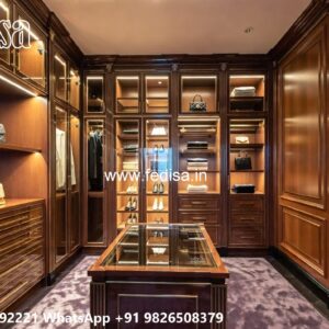 Elegant Wooden Closet for Spacious Bedrooms No-3432