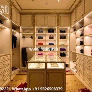 Classic Bedroom Wardrobe with Decorative Finish No-3452