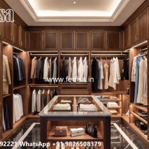 Classic Wooden Wardrobe with Mirror Beauty No-3462