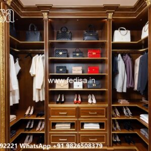 Timeless Closet Design with Decorative Features No-3464