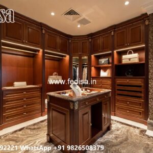Royal Wooden Closet with Artistic Craftsmanship No-3467