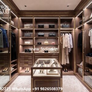 Luxury Classic Wardrobe with Rich Texture No-3469