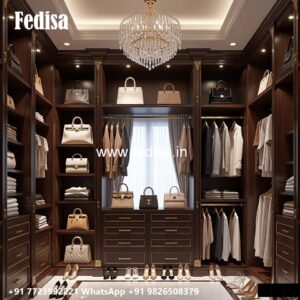 Elegant Bedroom Closet with Luxury Appeal No-3483