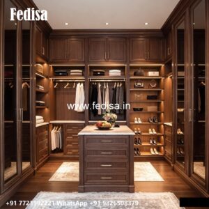 Classic Wooden Closet with Elegant Texture No-3486