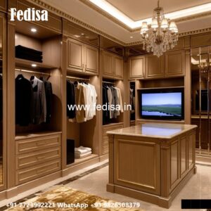 Traditional Bedroom Wardrobe with Decorative Style No-3487