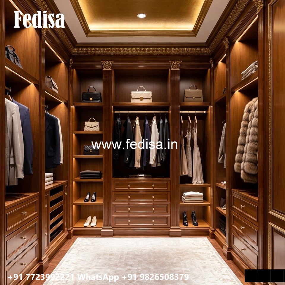 Luxury Classic Wardrobe with Beautiful Details No-3488