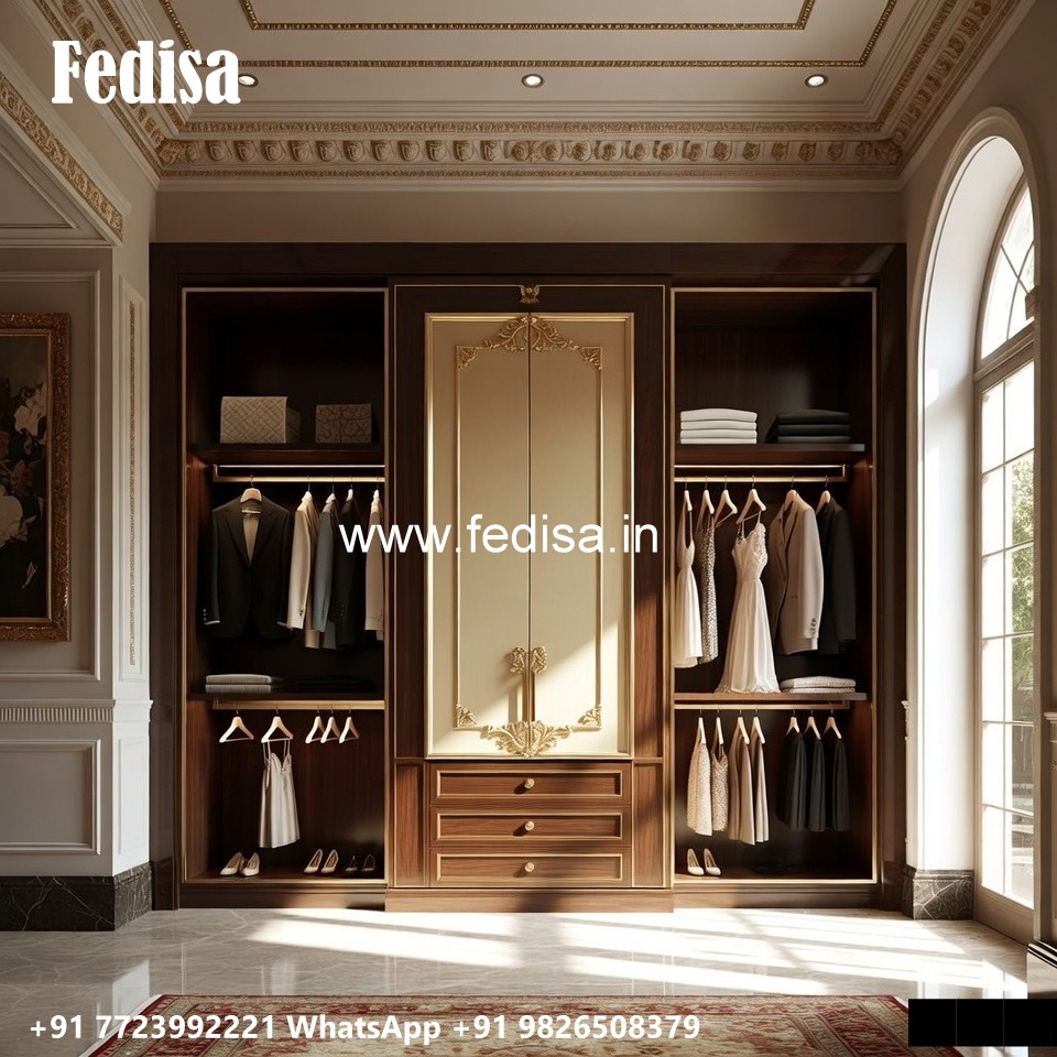 Classic Wardrobe Design with Sophisticated Style No-3491