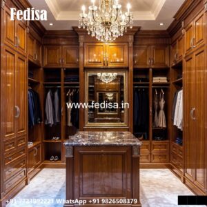 Premium Wooden Closet with Classic Finish No-3494