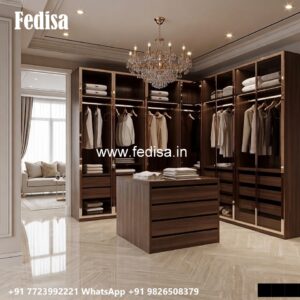 Luxury Traditional Wardrobe with Mirror Finish No-3509