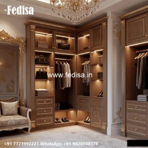 Elegant Wardrobe Design with Premium Features No-3513