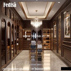 Elegant Bedroom Wardrobe with Vintage Appeal No-3519
