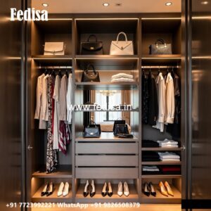 Vintage Luxury Wardrobe with Artistic Touch No-3524