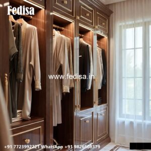 Elegant Wooden Wardrobe with Timeless Charm No-3525