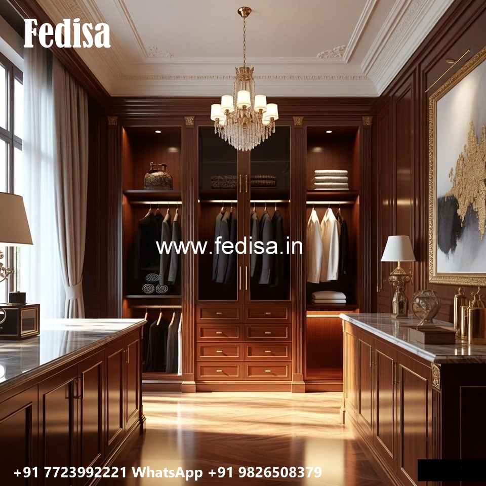 Luxury Wooden Wardrobe with Classic Details No-3535