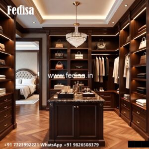 Classic Closet Design with Elegant Details No-3558