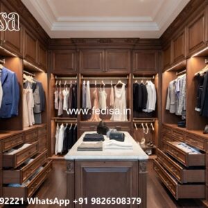 Vintage Bedroom Closet with Luxury Finish No-3559