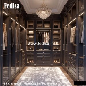 Luxury Wardrobe Design with Decorative Panels No-3560