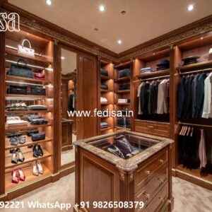 Timeless Wooden Closet with Rich Texture No-3561