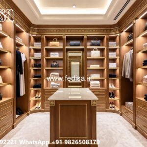 Classic Bedroom Closet with Royal Inspiration No-3568