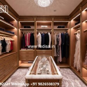 Timeless Bedroom Closet with Royal Charm No-3585