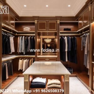 Traditional Closet Design with Artistic Beauty No-3587