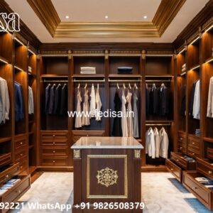 Luxury Walk In Wardrobe Design Inspiration No-3610