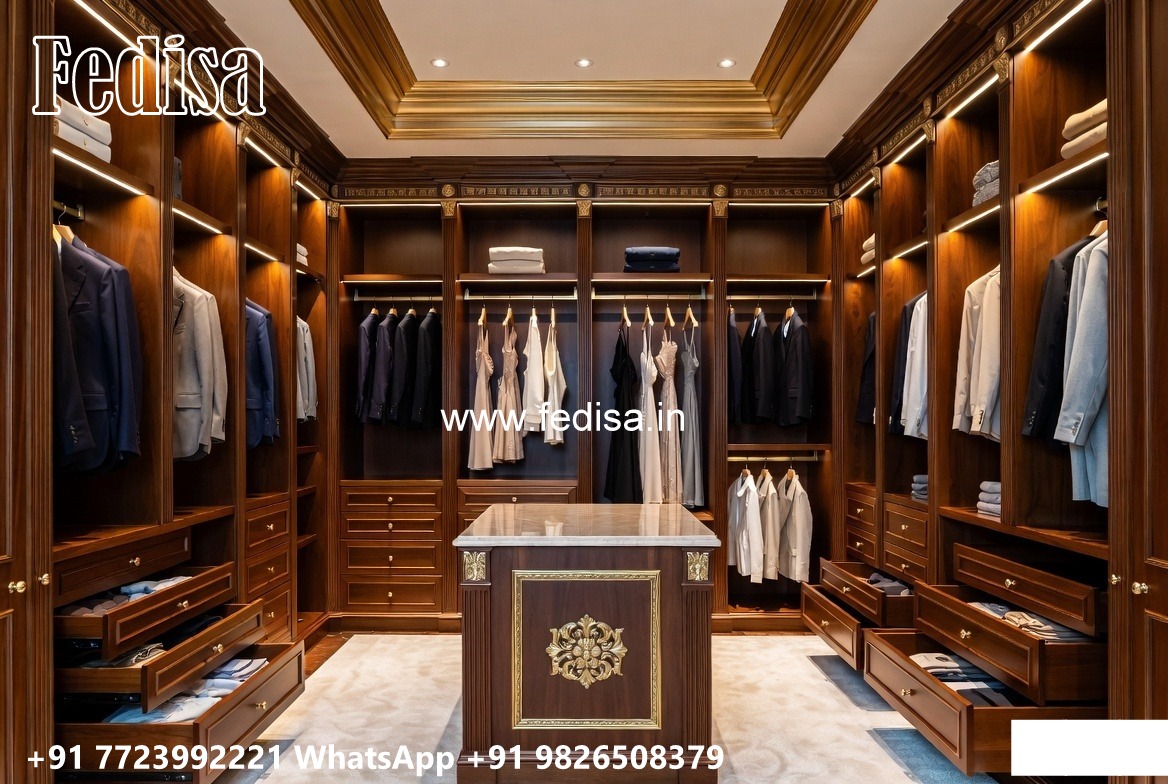 Luxury Walk In Wardrobe Design Inspiration No-3610