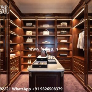 Sliding Wardrobe Design with Mirror Doors No-3626