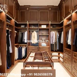 Modern Wardrobe Design with Hidden Storage No-3637