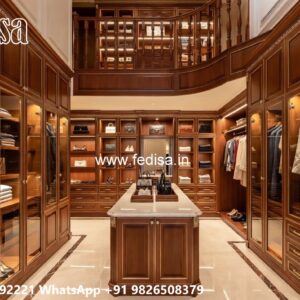 Stylish Wardrobe Design with Modern Texture No-3650