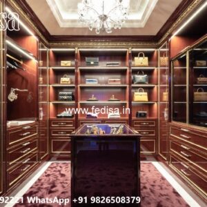Luxury Wardrobe Design for Spacious Bedrooms No-3654