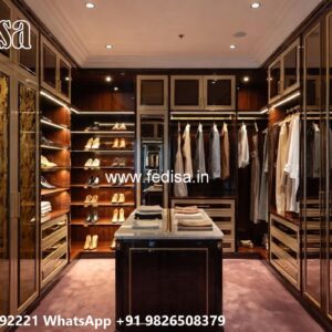 Functional Wooden Wardrobe Design Inspiration No-3669