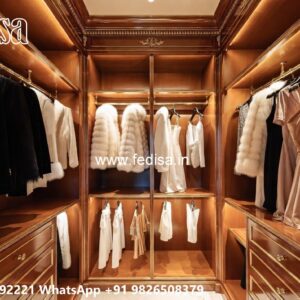 Luxury Wardrobe Design for Modern Villas No-3672