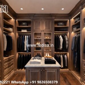 Wardrobe Design Ideas with Elegant Finishes No-3673