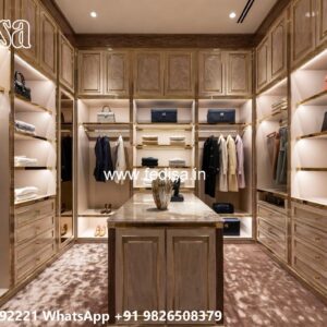 Elegant Wardrobe Design with Custom Layout No-3692