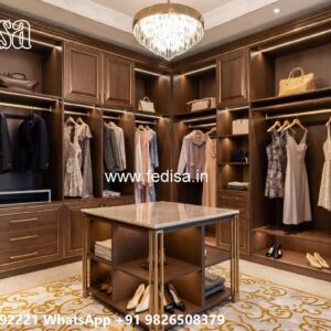 Elegant Wardrobe Design with Sliding Doors No-3711