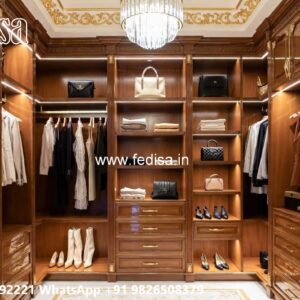 Elegant Wardrobe Design with Decorative Style No-3719