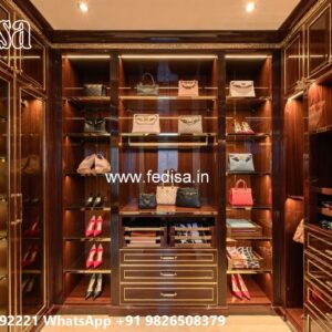 Stylish Wardrobe Design with Modern Layout No-3720