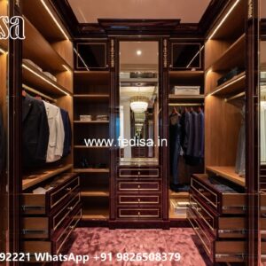 Luxury Wardrobe Design with Functional Features No-3730