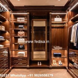 Wooden Wardrobe Design for Modern Bedrooms No-3741