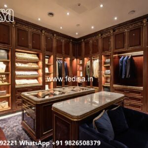 Luxury Wardrobe Design with Smart Organization No-3751
