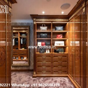 Modern Wardrobe Design with Elegant Decor No-3754