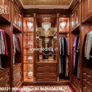 Space Saving Wardrobe Design with Luxury Appeal No-3755