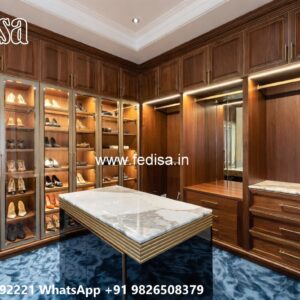 Elegant Wardrobe Design with Hidden Compartments No-3757