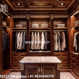 Premium Wooden Wardrobe Design Concepts No-3759