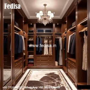 Luxury Wooden Wardrobe Design for Bedrooms No-3772