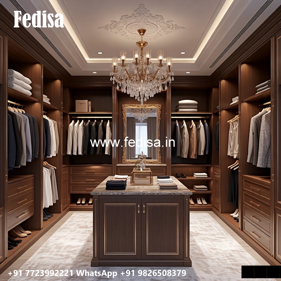 Wardrobe Design Ideas with Smart Layout No-3773