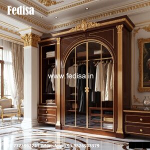 Contemporary Wardrobe Design with Elegant Lines No-3784