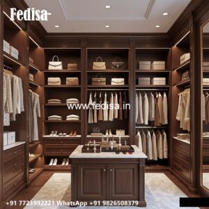 Elegant Wardrobe Design with Contemporary Appeal No-3799