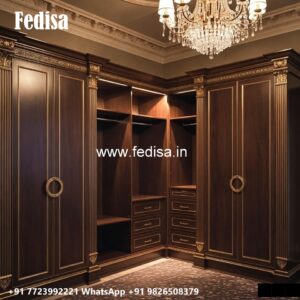 Elegant Wardrobe Design for Luxury Homes No-3808